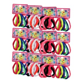 RIVERSOFY 72 Pcs Liga Para Cabello Donita Accesorio Elastica