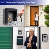 DSL Key Safe Wall Mounted, Waterproof Outdoor 4 digit Combination
