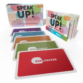 metaFox Speak Up Card Deck for Teams - 60 Motivational and Inspirational Cards, Affirmation and Mindfulness Cards, Coaching Materials for Honest Conversations