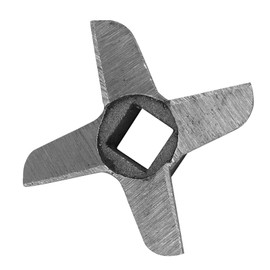 Shaped Steel Meat Grinder Replacement Blade, 5 Different Blades, for Homemade Sausages, Compatible with All Plastic Grinders (8)