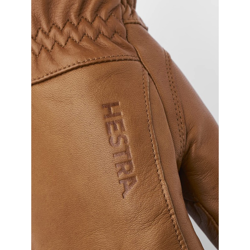Hestra Leather Swisswool Classic 5-Finger Glove - Cork - 10