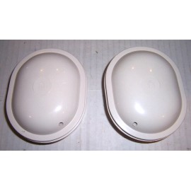2pcs WHITE SPH-4B EARCUPS Flight Helmet Ear Cup Kit From GENTEX