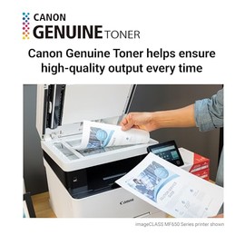 Canon Canon Genuine 055 Yellow Toner Cartridge Compatible with LBP664Cdw, MF741Cdw, MF743Cdw, MF745Cdw, MF746Cdw