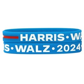 2 of Harris Walz 2024 Wristbands - Presidential Campaign Bracelets