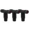 Uds Ip68 3 Vías en Forma de T Conector Ip68
