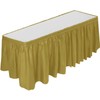 DecorRack Table Skirt, 29 in x 14 ft -BPA Free-