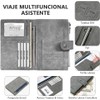 Funda para Pasaporte, Porta Pasaporte con Blindaje RFID,Rosa