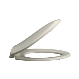 Mirabelle MIRTSEZ200BS Signature Hardware Toilet Seat SHTSEZ200BS Elongated With Soft Close, Biscuit