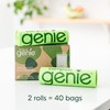 Compost Genie 3.6 Gallon Compostable Bags, 40 Count, Sturdy for