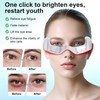 Under Eye Red Light Therapy Nutra Light Red Light Glasses,