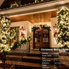 4 Pack- Battery Operated Outdoor Tree String Lights with 50