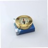 BESTOYARD Brass Hiking Compass Waterproof Pocket Style for Navigation with