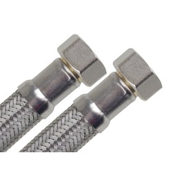 SFX® Reinforced Hose 100 cm Flex Hose - 3/8 Inch Union Connection Hose Extension Hose Drinking Water Hose Connection Hose 1000 mm