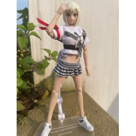 1:12 Combat Uniform, Cargo Pants, 1:12 Scale 1:12 Figure Outfit for 1/12 Figure Machine Daughter Armored Girl Bishoujo Action Figure Soldier (Head, Body Not Included)