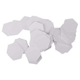 POFET 500pcs Hexagon English PAPER PIECING Quilting Templates Craft - 12mm