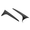 Pair Rear Window Splitter Spoiler Side Wing Cover for 3