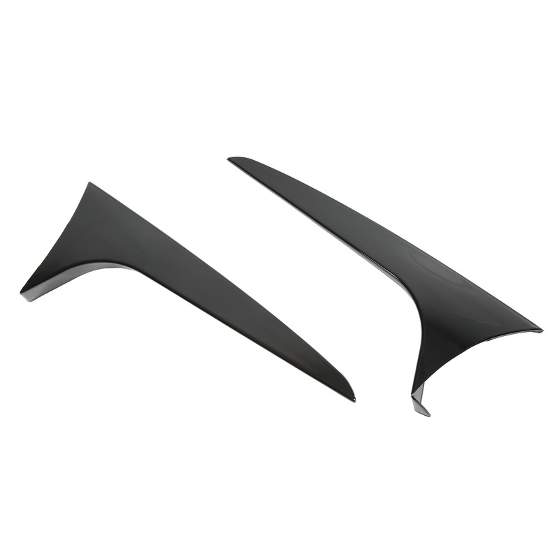 Pair Rear Window Splitter Spoiler Side Wing Cover for 3