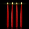 Furora LIGHTING Red LED Taper Candles, Window Candles, Candle Lights,