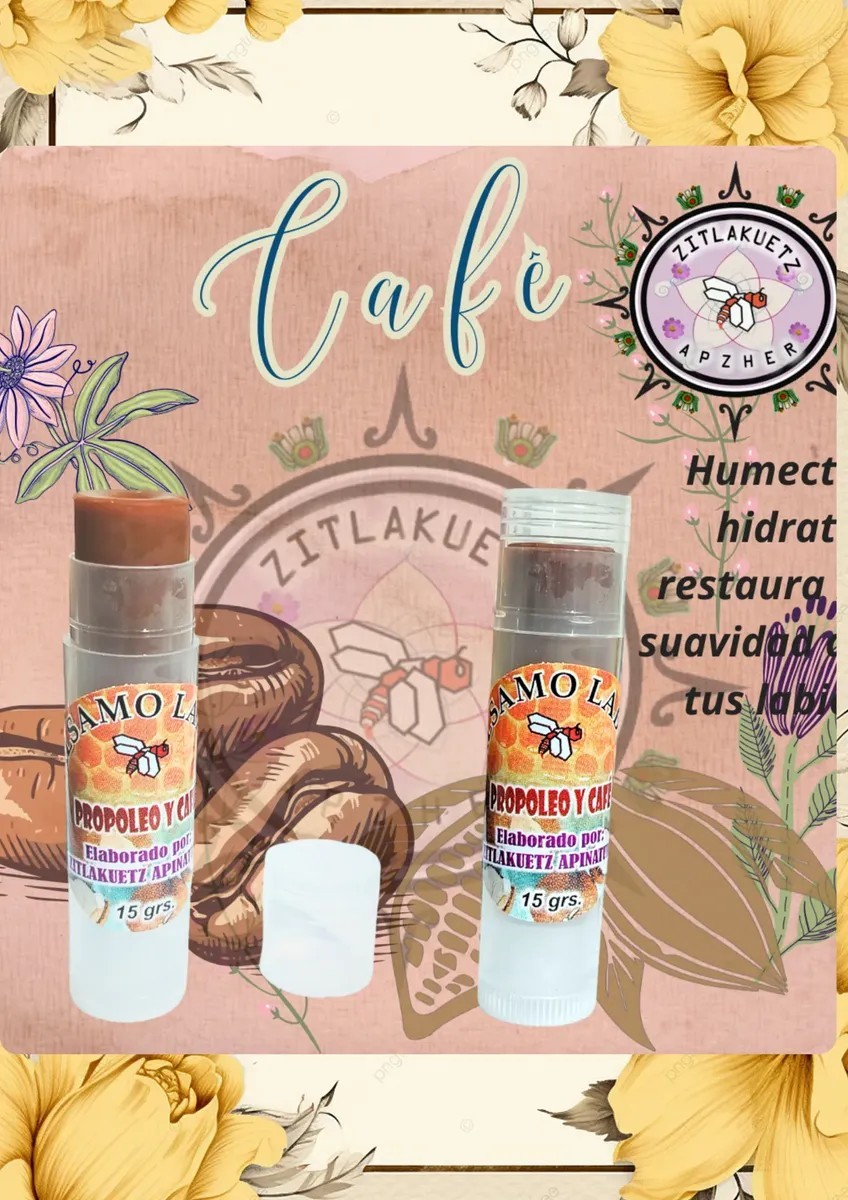 Bálsamo Labial (pack) 4pz Hidratante Karité Coco Cacao 6gr