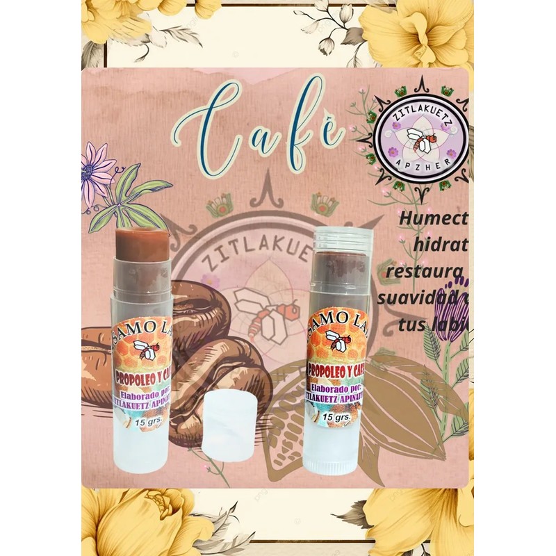 Bálsamo Labial (pack) 4pz Hidratante Karité Coco Cacao 6gr