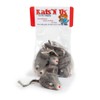 Kats'N Us® Real Rabbit Fur Mouse Cat Toy - 5 Pak