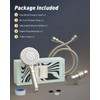FASDUNT Shower Head with Handheld, High Pressure Handheld Shower Head