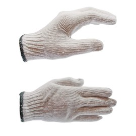 Kingman Heavy Duty Knit Work Gloves (2 Pack / 4 Pairs of Gloves)