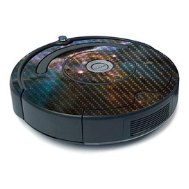MightySkins Carbon Fiber Skin for iRobot Roomba 675 Minimal Coverage - Eagle Nebula | Protective, Durable Textured Carbon Fiber Finish | Easy to Apply, Remove, and Change Styles | Made in The USA