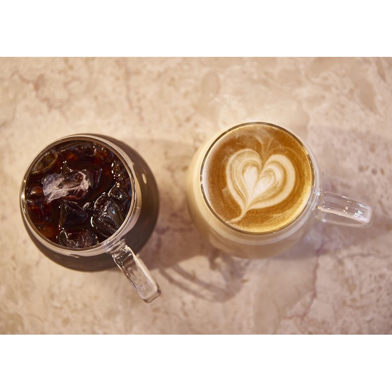 HARIO RDM-1824 Round Mug, Set of 2