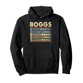 Boggs Family Name, Boggs Last Name Team Pullover Hoodie
