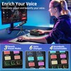 PUPGSIS Gaming Audio Mixer, Audio Interface with Pro-preamp, 48V Phantom