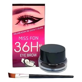 1 Pieza Delineador De Ojos Y Cejas 36h Varios Tonos