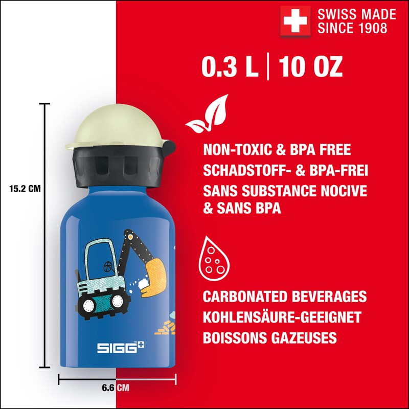 SIGG - Aluminium Water Bottle for Children - KBT Build
