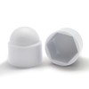 Drenky M8 Protective Caps, Hexagonal, Spanner Size 13, Pack of