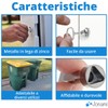 Jonami Chiave Triangolare Bidone Spazzatura Universale Contatore Armadio Gas Acqua