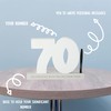 Splosh 70 Signature Numbers with a Stand to Hold The