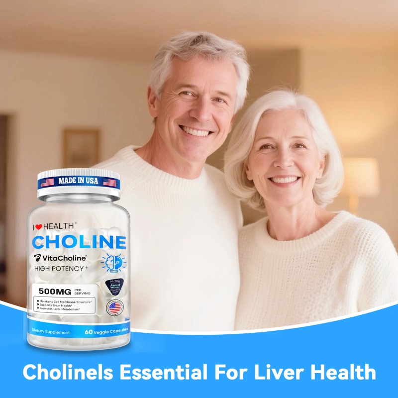 I LOVE HEALTH Choline Supplement 500mg, Supports Baby’s Cognitive Function