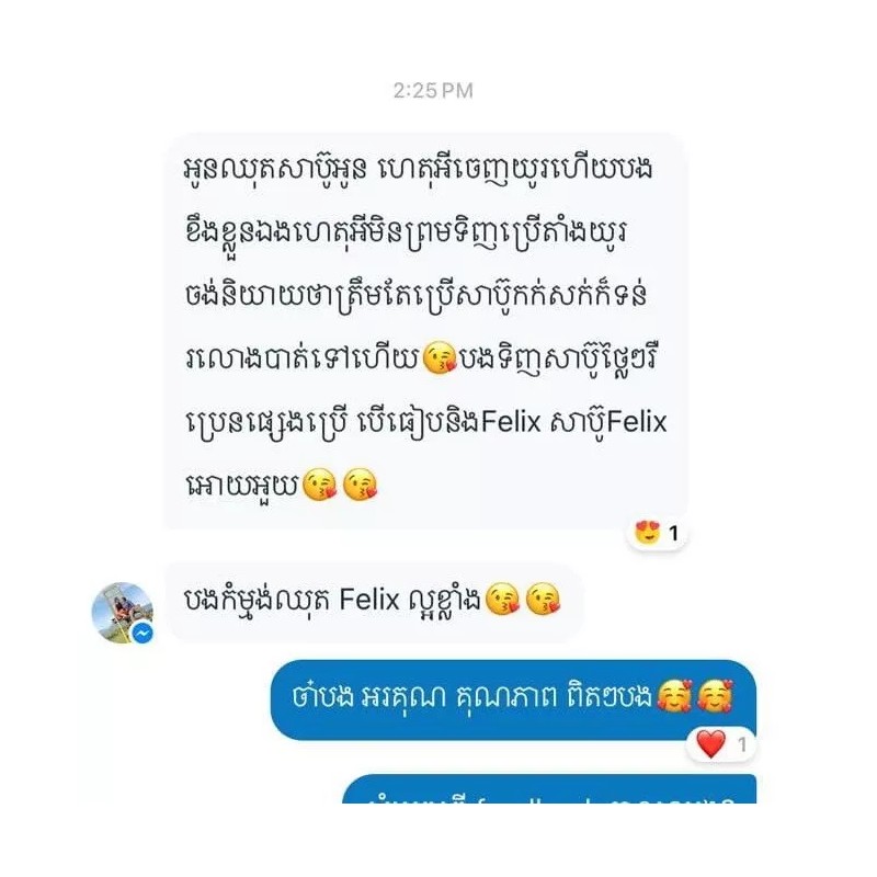 Felix Argan Oil Hair Shampoo សាប៊ូកក់សក់ហ្វ