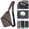 OSOCE Anti-Theft Waterproof Shoulder Backpack Sling Chest Crossbody Bag Cover