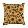 Sunflower Leopard print Animal Print Sunflower Leopard Cheetah Animal Skin