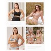 HOFISH Maternity Nursing Bras Seamless 3 Pack Sleep Bralette for