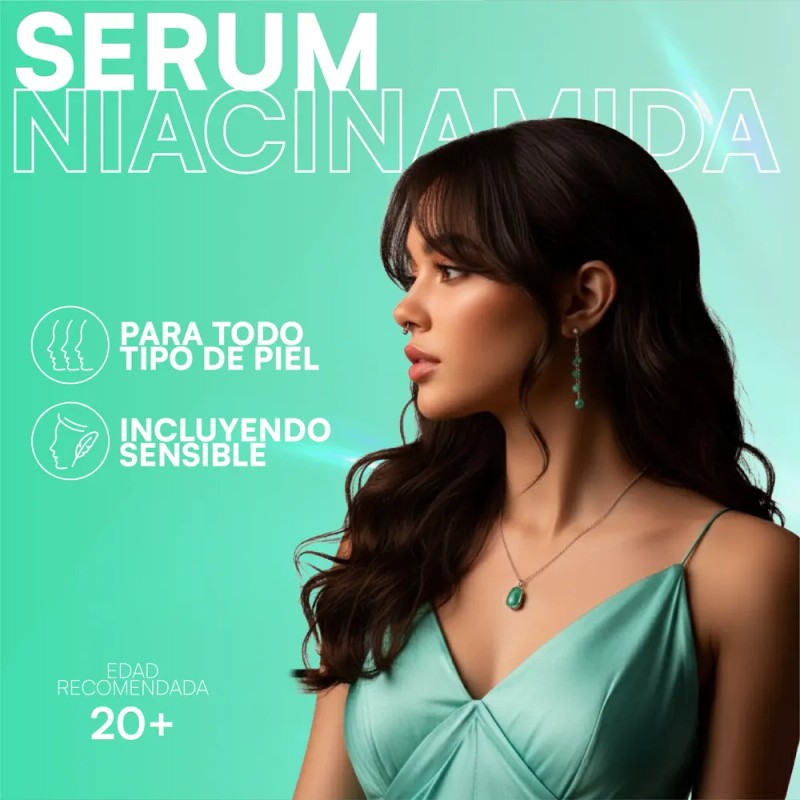 Serum Facial Niacinamida 5% Mist Jewel Clear 50ml