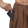 KUOIN Medieval Renaissance Ankle Banded Pants for Men Linen Pirate