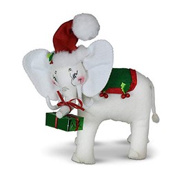 Annalee 9" Christmas Elephant