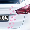 Autoaufkleber Pfoten – wetterfest & rückstandslos entfernbar – Handmade in