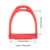 1 Pair Horse Stirrups Rubber Pad Slip Resistance Professional Engineering