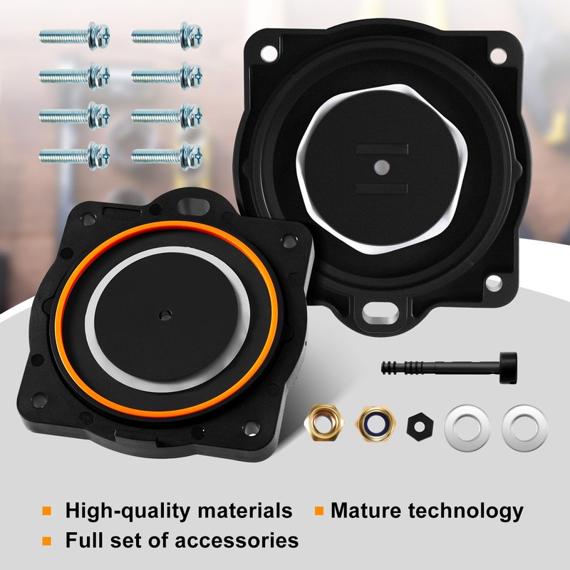 Gisafai 2 Sets Air Pump Rebuild Kit Compatible with Hi