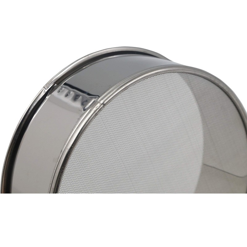 LOVEDAY 6 Inch Stainless Steel Round Flour Sieve with 40