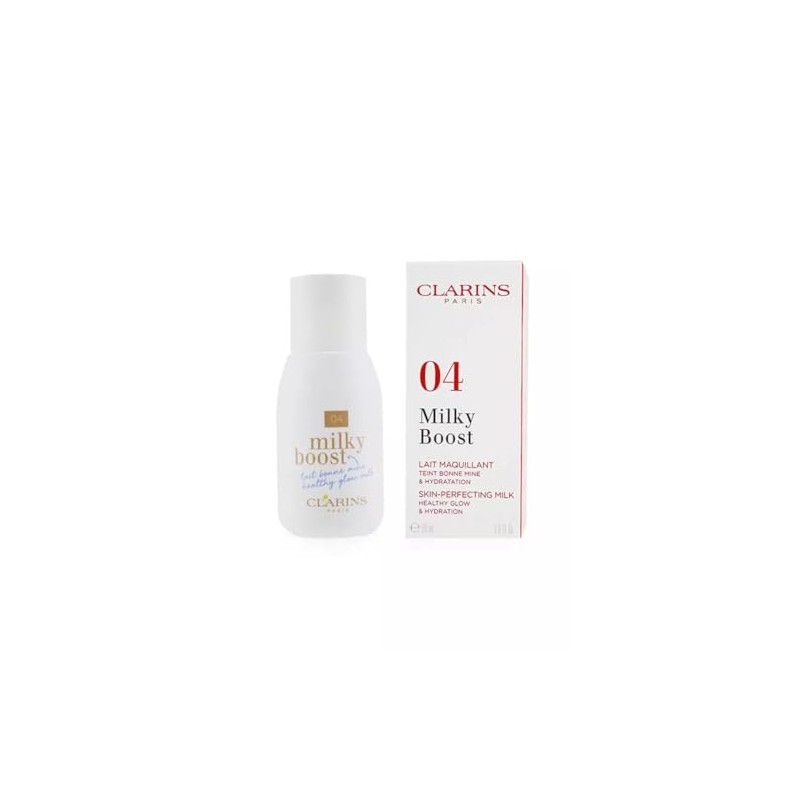 Clarins Milky Boost, Leche de Maquillaje, 04 Auburn (3380810368956)