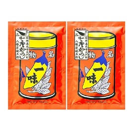 Hachimanya Sogoro Shinshu Zenkoji Daimon-cho Ichimi Ichimi Peppers in Bags, 0.5 oz (15 g) x 4 Bags Set